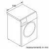 Lavadora Bosch WGG244ZMSN, carga frontal 9 kg, clase de eficiencia energética A