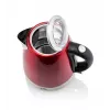 Hervidor eléctrico ETA 1,2 L 2100 W rojo — acero inoxidable, indicador de nivel de agua