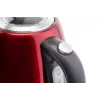 Hervidor eléctrico ETA 1,2 L 2100 W rojo — acero inoxidable, indicador de nivel de agua