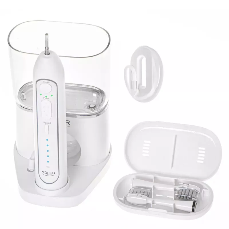Cepillo de dientes Adler 2 en 1 irrigador dental Sonic Brush AD 2180w