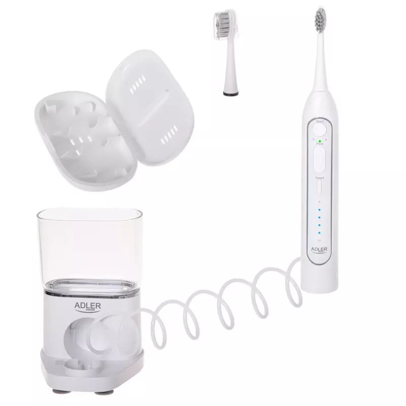 Cepillo de dientes Adler 2 en 1 irrigador dental Sonic Brush AD 2180w