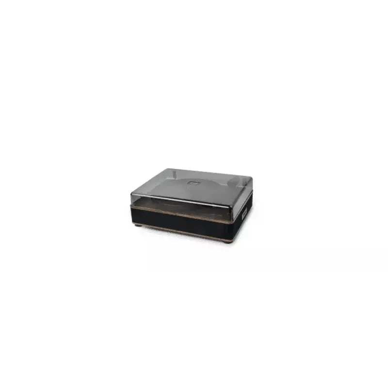 Muse MT-107 BTO tocadiscos sistema estéreo con salida Bluetooth, 2x5 W, 33/45 rpm, cápsula Audio-Technica, negro/marrón