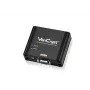 ATEN convertidor de audio/vídeo VGA a HDMI, negro, metal, 1920 x 1080 píxeles, 1920 x 1080 píxeles, 1080p, 16:9