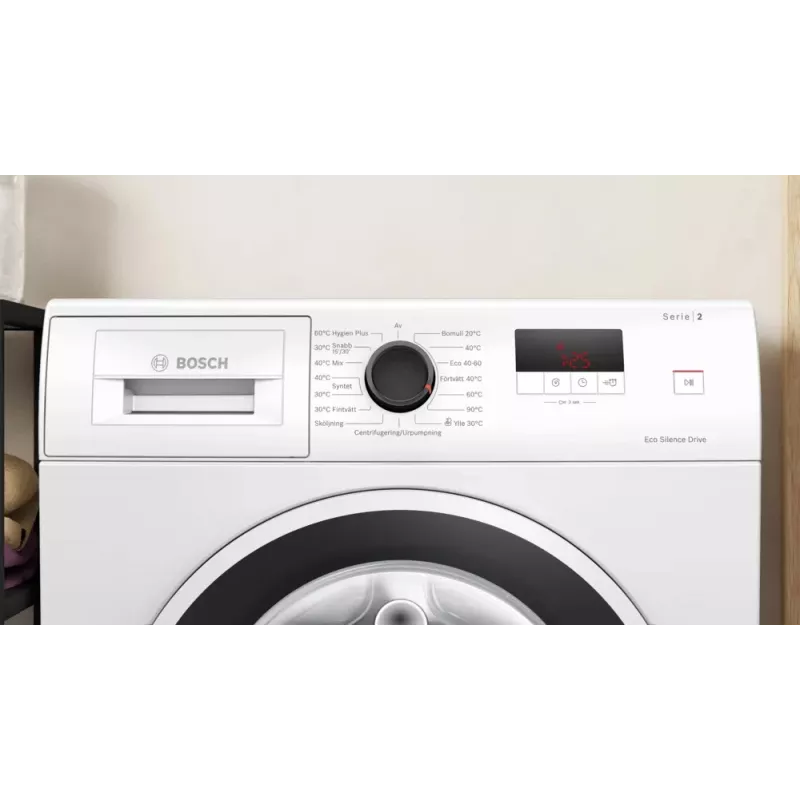 Bosch Serie 2 WGE0240ASN lavadora de carga frontal 7 kg 1351 rpm blanco