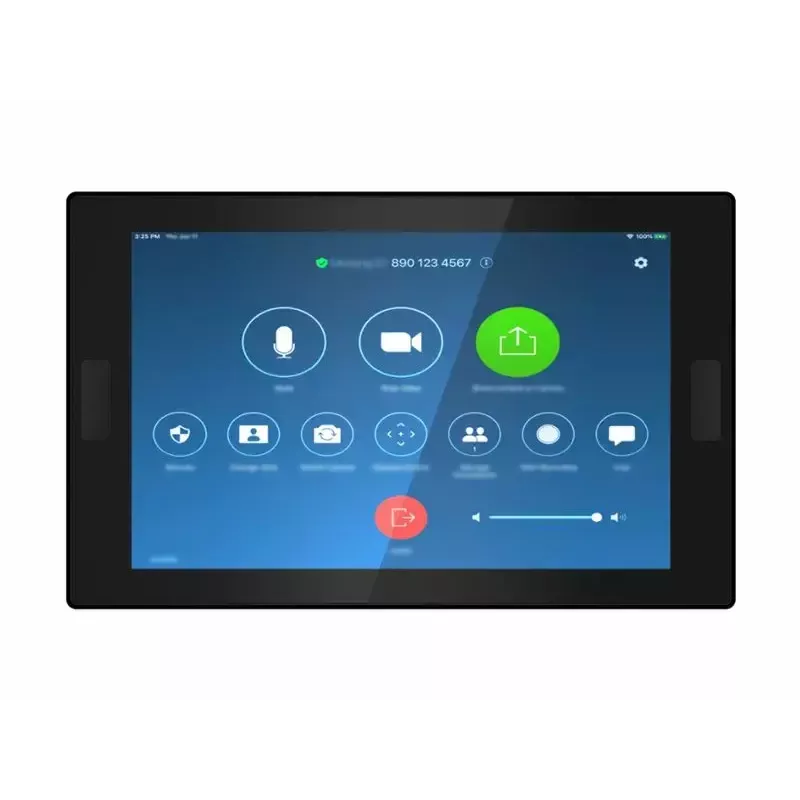 Controlador de conferencias Lenovo ThinkSmart 12QL0004MT para Zoom, dispositivo compacto negro para control de reuniones