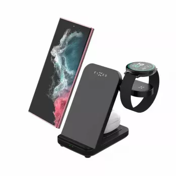 Batería portátil FIXED Powerstation FIXPOS-SA-BK 10000mAh, cargador portátil, capacidad 10000 mAh