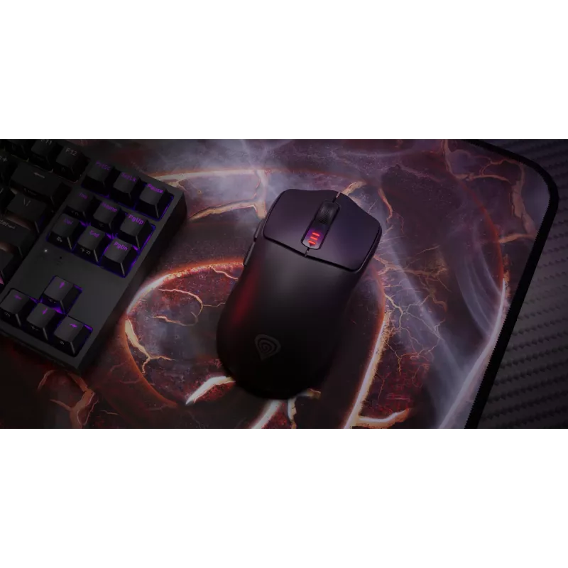 GENESIS Zircon 500 Ratón Gaming Diestro RF Inalámbrico + Bluetooth + USB Type-C Óptico 10000 DPI