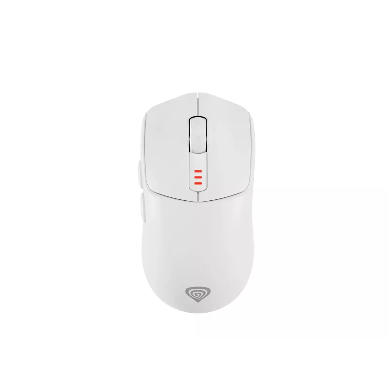 GENESIS Zircon 500 Ratón Gaming Diestro RF Inalámbrico + Bluetooth + USB Type-C Óptico 10000 DPI