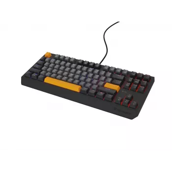 Genesis Thor 230 TKL teclado mecánico gaming con cable, US, Anchor Gray Negative, Outemu Red