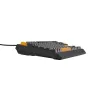 Genesis Thor 230 TKL teclado mecánico gaming con cable, US, Anchor Gray Negative, Outemu Red