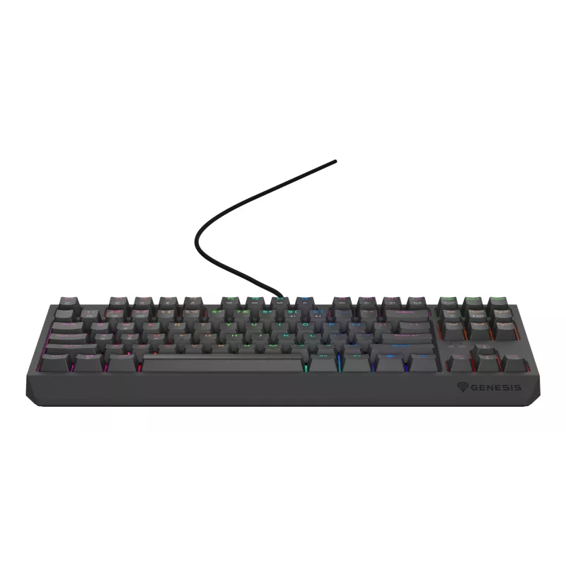 GENESIS Thor 230 TKL Lite Teclado Gaming USB QWERTY Inglés Negro