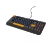 GENESIS THOR 230 TKL Teclado Gaming USB + RF Inalámbrico + Bluetooth QWERTY Negro, Azul, Gris, Naranja
