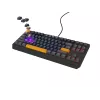 GENESIS THOR 230 TKL Teclado Gaming USB + RF Inalámbrico + Bluetooth QWERTY Negro, Azul, Gris, Naranja