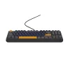 GENESIS THOR 230 TKL Teclado Gaming USB + RF Inalámbrico + Bluetooth QWERTY Negro, Azul, Gris, Naranja