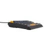GENESIS THOR 230 TKL Teclado Gaming USB + RF Inalámbrico + Bluetooth QWERTY Negro, Azul, Gris, Naranja