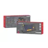 GENESIS THOR 230 TKL Teclado Gaming USB + RF Inalámbrico + Bluetooth QWERTY Negro, Azul, Gris, Naranja