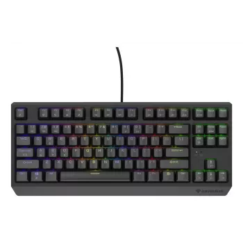 Teclado gaming mecánico Genesis Thor 230 TKL — Tenkeyless, US QWERTY, interruptores Outemu Brown, RGB, 1000 Hz, USB