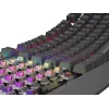 Teclado gaming mecánico Genesis Thor 230 TKL — Tenkeyless, US QWERTY, interruptores Outemu Brown, RGB, 1000 Hz, USB