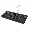 Teclado gaming mecánico Genesis Thor 230 TKL — Tenkeyless, US QWERTY, interruptores Outemu Brown, RGB, 1000 Hz, USB