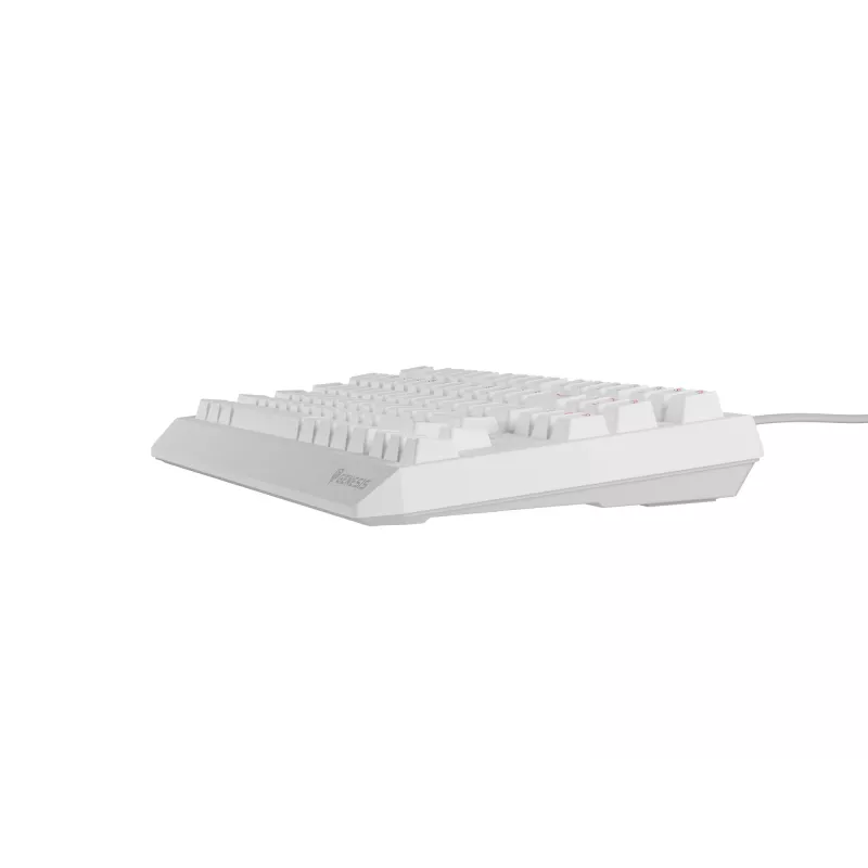 Genesis Thor 230 TKL teclado mecánico gaming con cable, US, blanco, Outemu Brown