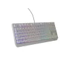 Genesis Thor 230 TKL teclado mecánico gaming con cable, US, blanco, Outemu Brown