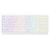 Teclado gaming tenkeyless GENESIS Thor 230 TKL — USB, RF Wireless, Bluetooth, QWERTY, blanco