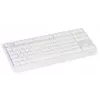 Teclado gaming tenkeyless GENESIS Thor 230 TKL — USB, RF Wireless, Bluetooth, QWERTY, blanco