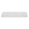 Teclado gaming tenkeyless GENESIS Thor 230 TKL — USB, RF Wireless, Bluetooth, QWERTY, blanco