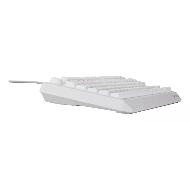 Teclado gaming tenkeyless GENESIS Thor 230 TKL — USB, RF Wireless, Bluetooth, QWERTY, blanco