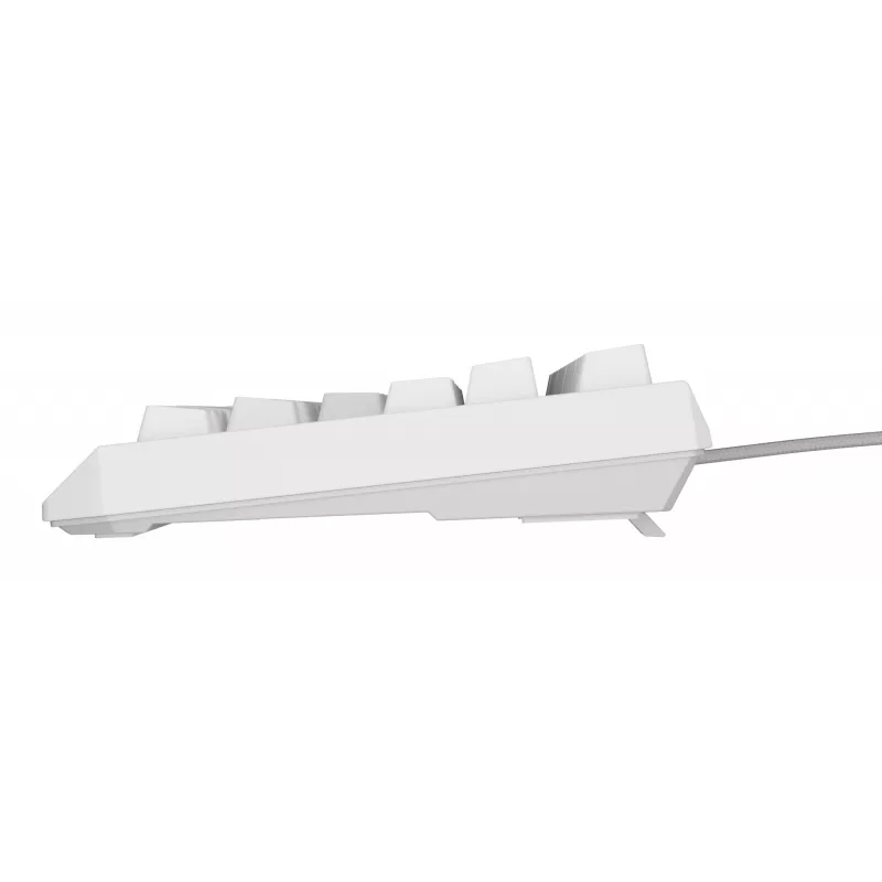Teclado gaming tenkeyless GENESIS Thor 230 TKL — USB, RF Wireless, Bluetooth, QWERTY, blanco