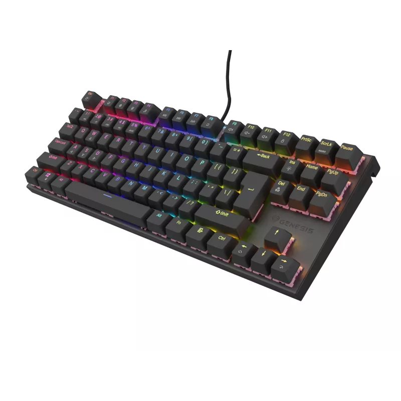 Teclado gaming GENESIS Thor 303 TKL USB QWERTY US International negro