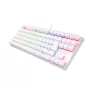 Teclado gaming GENESIS Thor 303 TKL USB QWERTY US International blanco