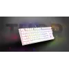 Teclado gaming GENESIS Thor 303 TKL USB QWERTY US International blanco