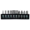 Juego de destornilladores manuales STANLEY STHT0-62113 con puntas Phillips, Robertson y Torx, puntas magnéticas, mangos ergonómicos