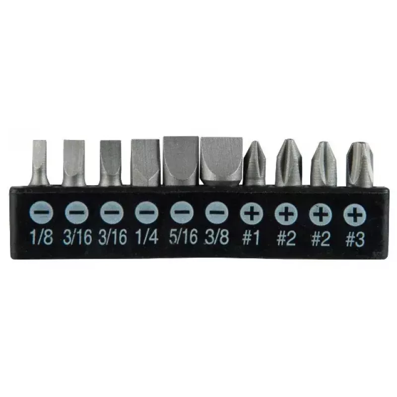 Juego de destornilladores manuales STANLEY STHT0-62113 con puntas Phillips, Robertson y Torx, puntas magnéticas, mangos ergonómicos