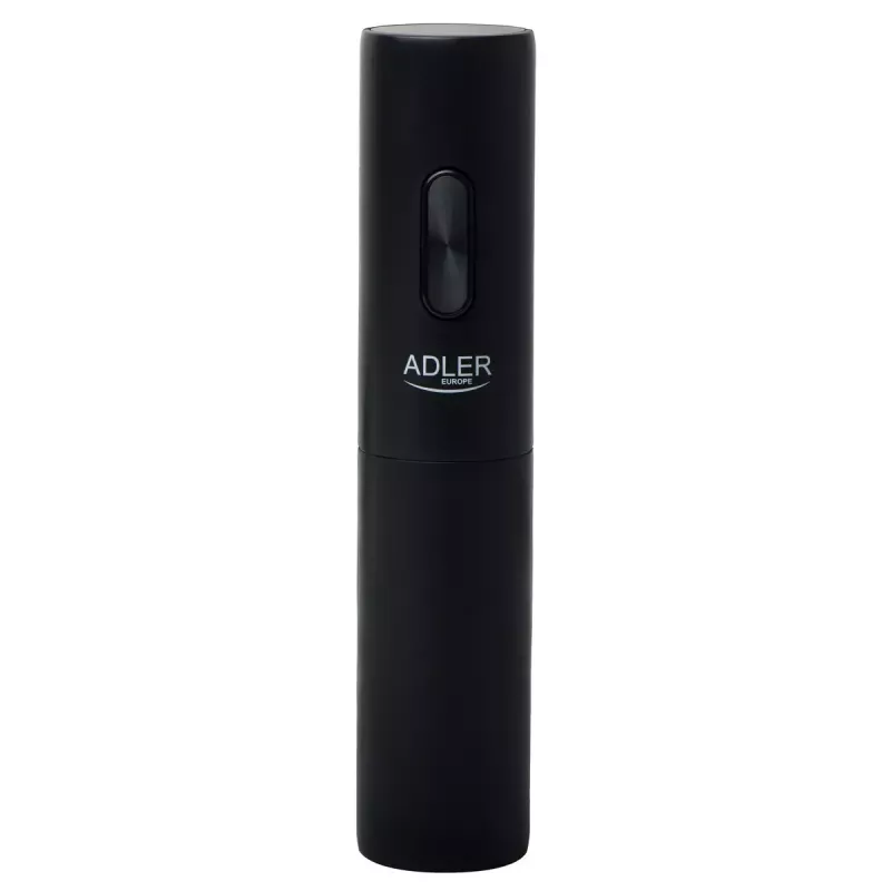 Sacacorchos eléctrico Adler AD 4509 — abrebotellas inalámbrico a pilas, negro
