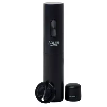 Sacacorchos eléctrico Adler AD 4509 — abrebotellas inalámbrico a pilas, negro