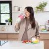 Batidora deportiva NUTRIBULLET Portable 0,475 L blanca con vaso de Tritan y cuchillas de acero inoxidable, a pilas