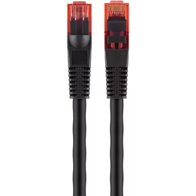 Cable de red GOOBAY 55433 Cat6 U/UTP RJ-45 – 15 m, negro
