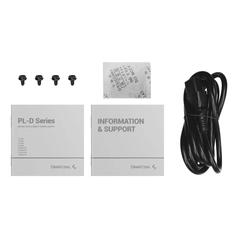 Fuente de alimentación DEEPCOOL Pl650d 650 W 20+4 pines ATX - negro