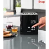 Tostadora Tefal TT6408 — 2 rebanadas, 850 W, negra