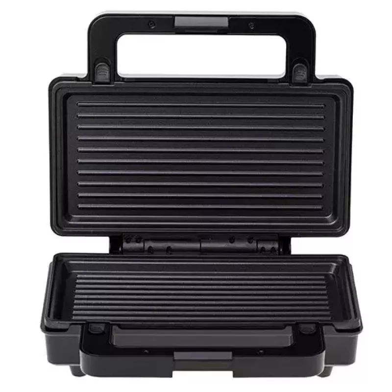 Adler AD 3073 sandwichera 2 en 1, 1000 W, acero inoxidable/negro