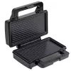 Adler AD 3073 sandwichera 2 en 1, 1000 W, acero inoxidable/negro