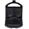 Sandwichera Adler AD 3069 – prensa de sándwiches compacta de sobremesa, 750 W, 2 sándwiches, negra