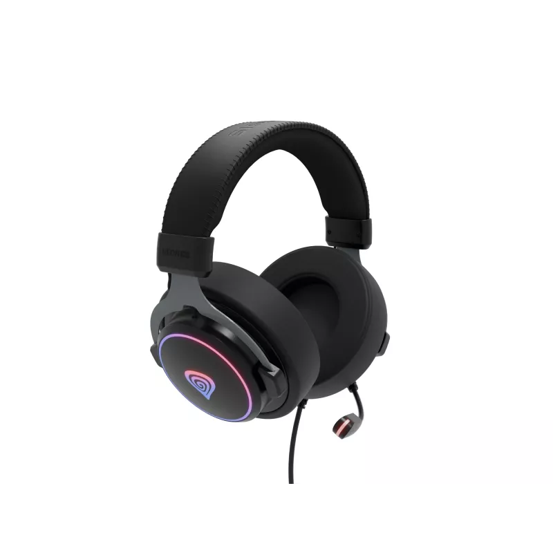 GENESIS Neon 764 Auriculares gaming con cable y diadema USB Type-A Negro