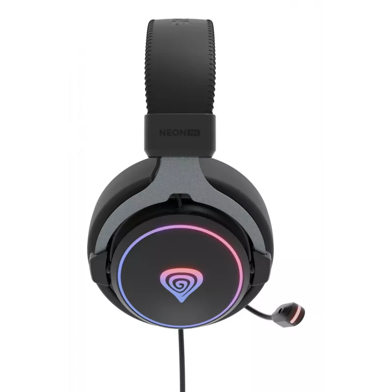 GENESIS Neon 764 Auriculares gaming con cable y diadema USB Type-A Negro