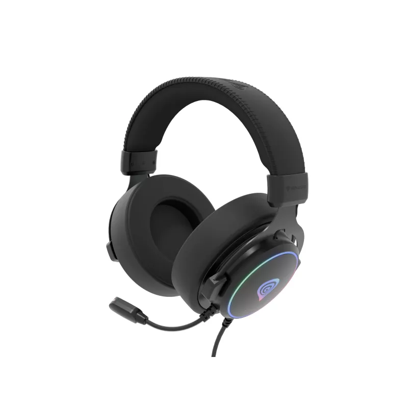 GENESIS Neon 764 Auriculares gaming con cable y diadema USB Type-A Negro