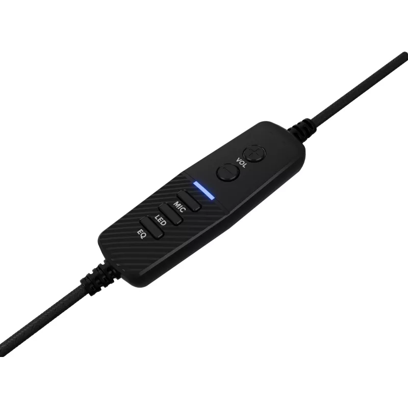 GENESIS Neon 764 Auriculares gaming con cable y diadema USB Type-A Negro