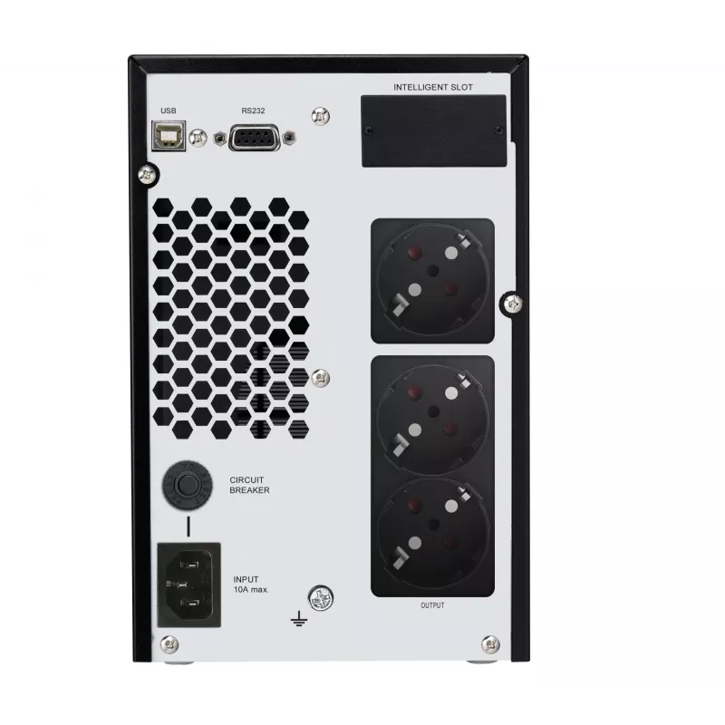 Sistema de alimentación ininterrumpida (SAI) FSP Champ Tower 1K doble conversión (Online) 1 kVA 900 W (paquete abierto)