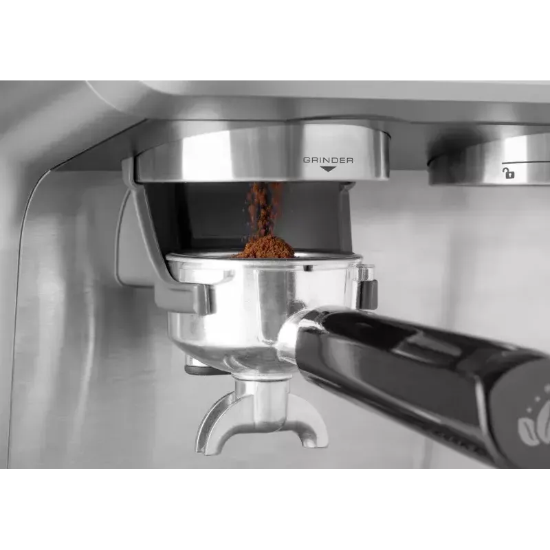 Cafetera de espresso ETA BARICELO 1550W, 15 bar, semiautomática, acero inoxidable